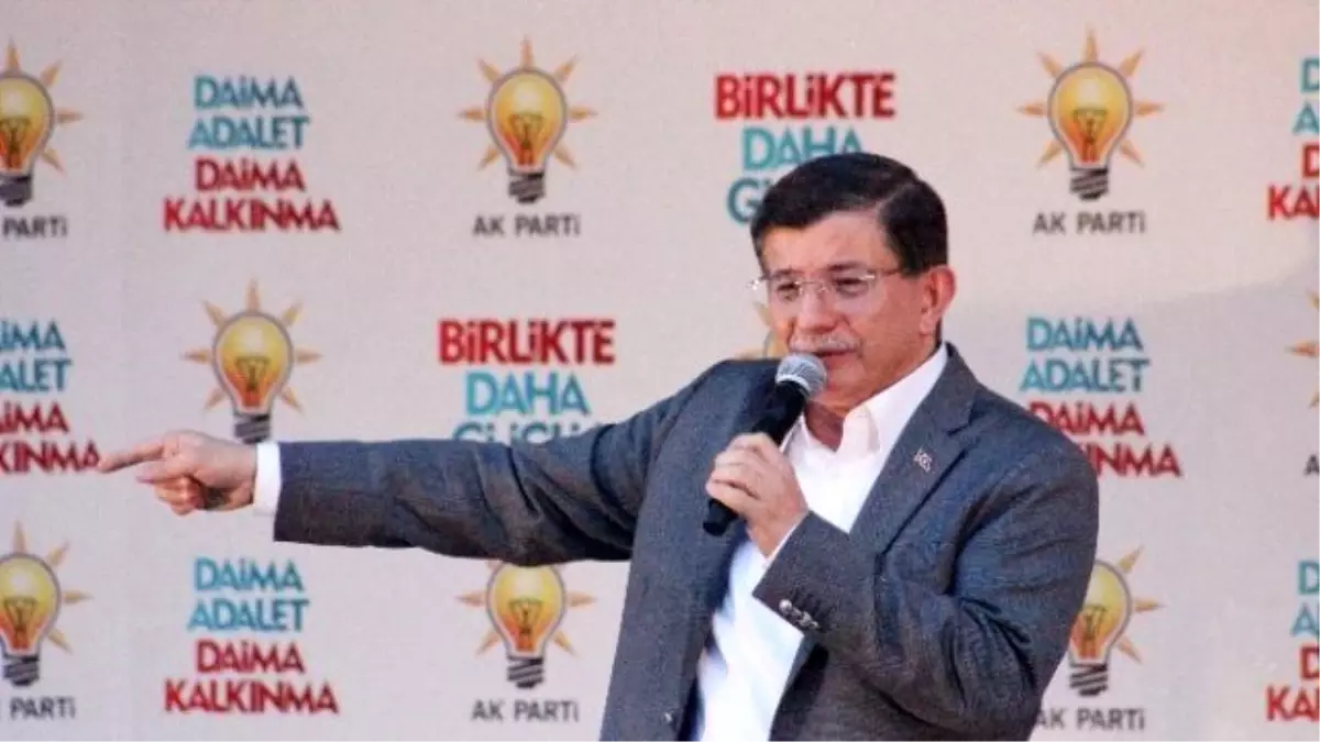 Başbakan Davutoğlu, Adıyaman\'da