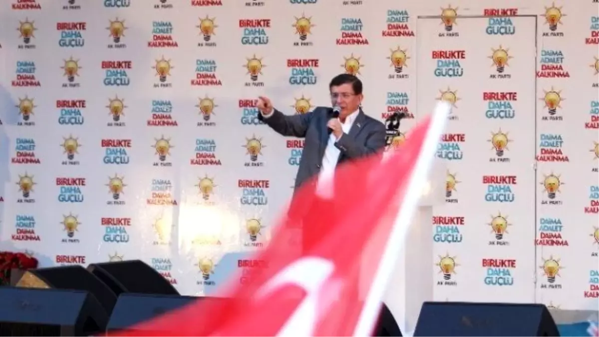 Başbakan Davutoğlu, Adıyaman Halka Seslendi