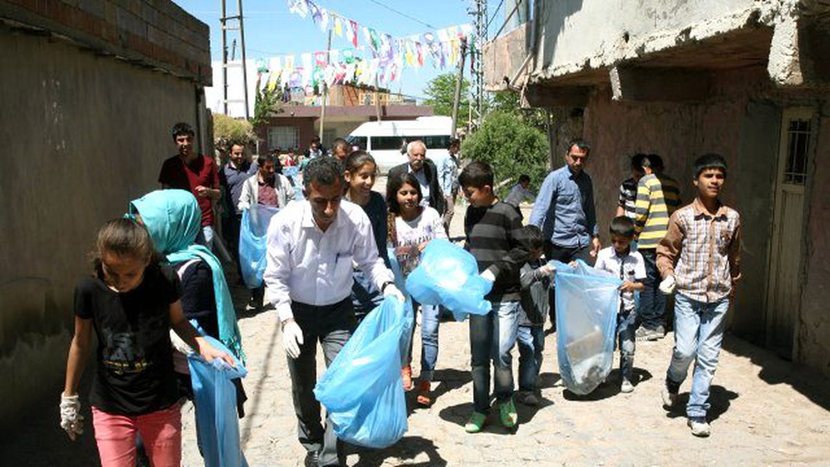 Batman\'da Köylerde Temizlik Seferberliği Başlatıldı