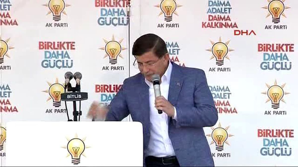 Bitlis- Davutoğlu CHP ile Hdp Neredeyse İkiz Kardeş Haline Geldi Onlara, Artık Chdp Diyebiliriz -2