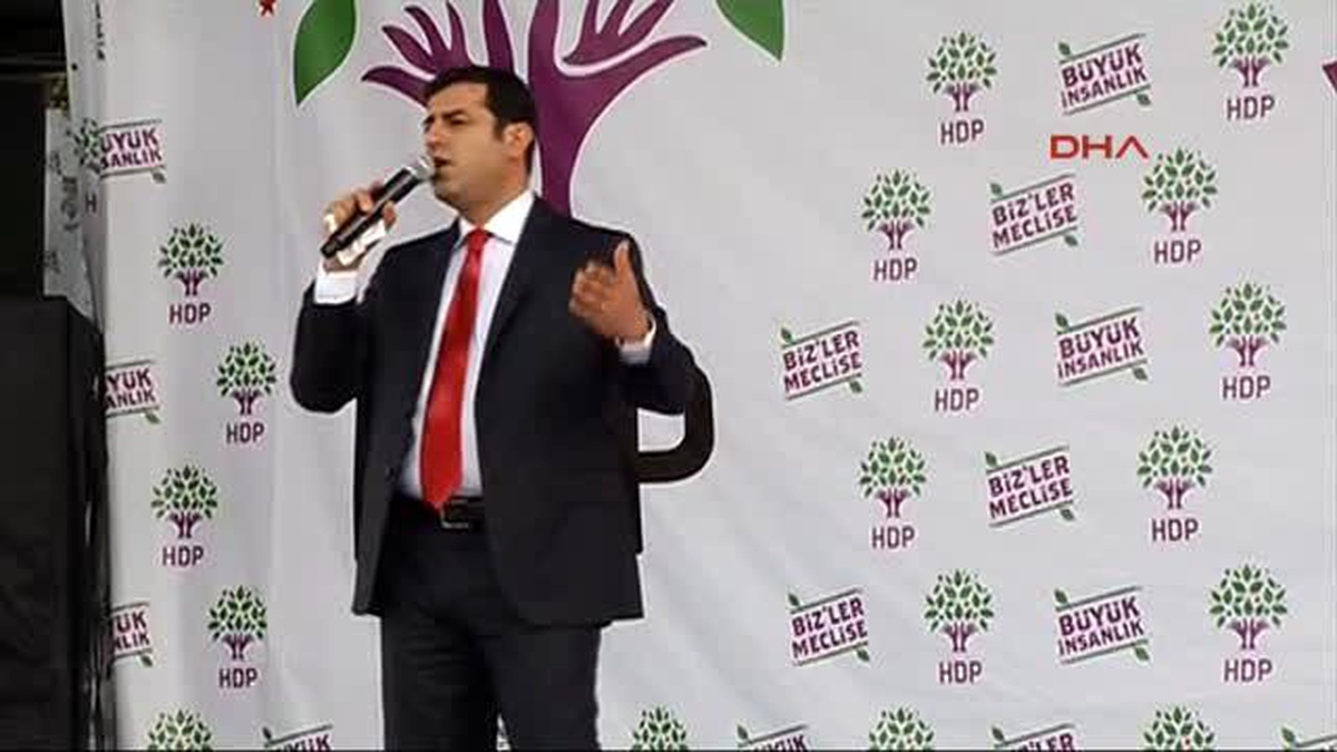 Elazığ- Demirtaş Mitingde Payımız Var Cumhurbaşkanı\'na da Başbakan\'a da Bu Dünyada da Öbür Dünyada...