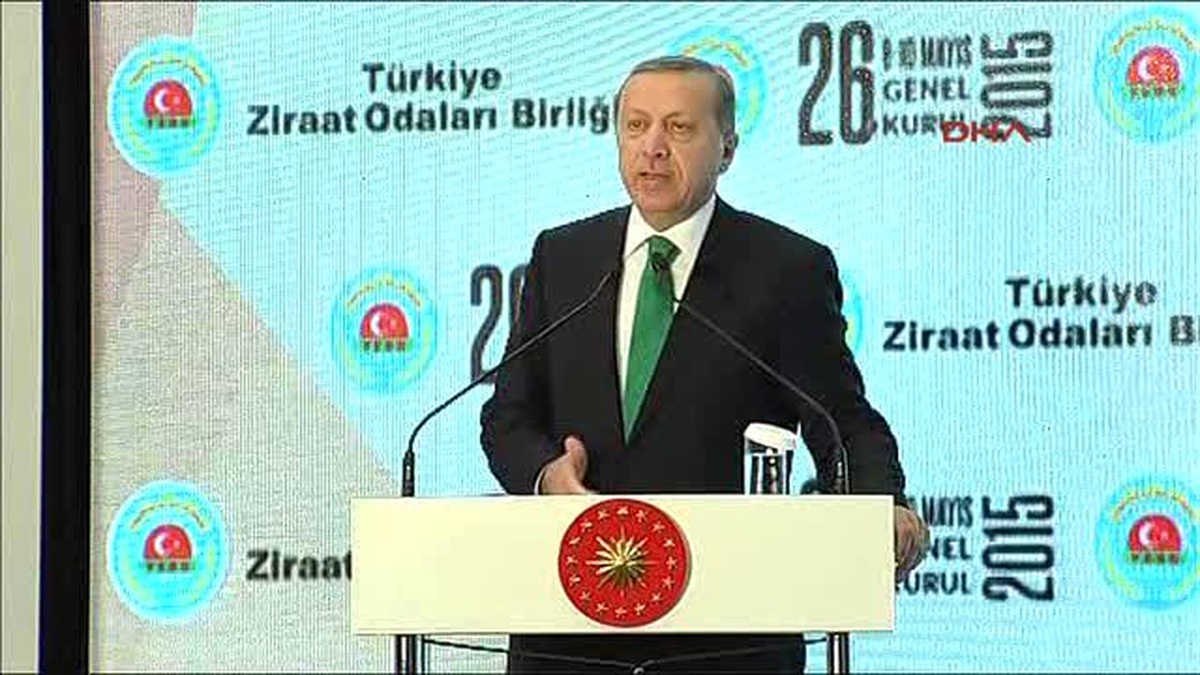 Erdoğan, Türkiye Ziraat Odaları Birliğ\'nin 26. Olağan Genel Kurulu Toplantısı\'na Katıldı 3