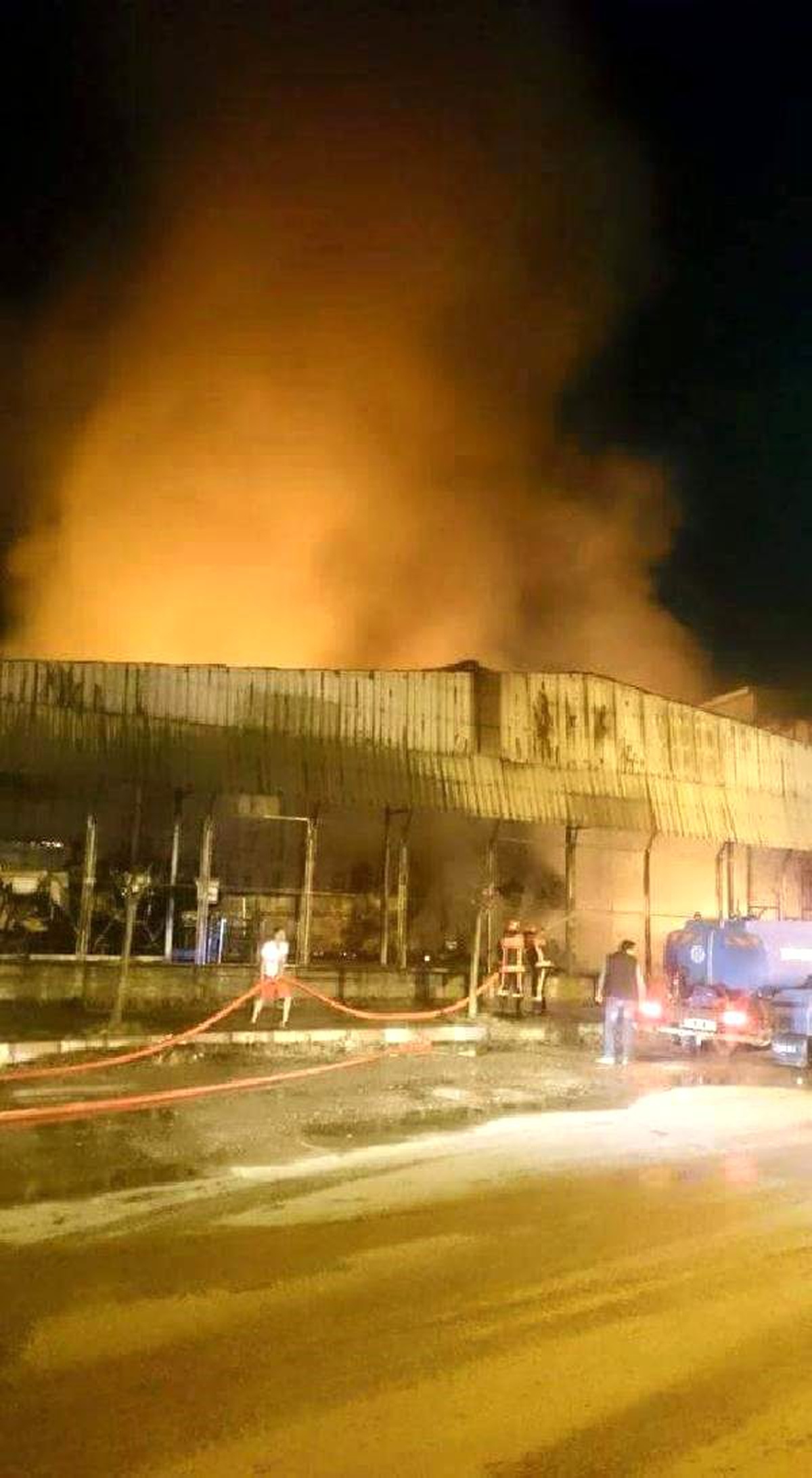 Fiskobirlik Deposundaki Yangın Kundaklama Sonucu Çıkmış
