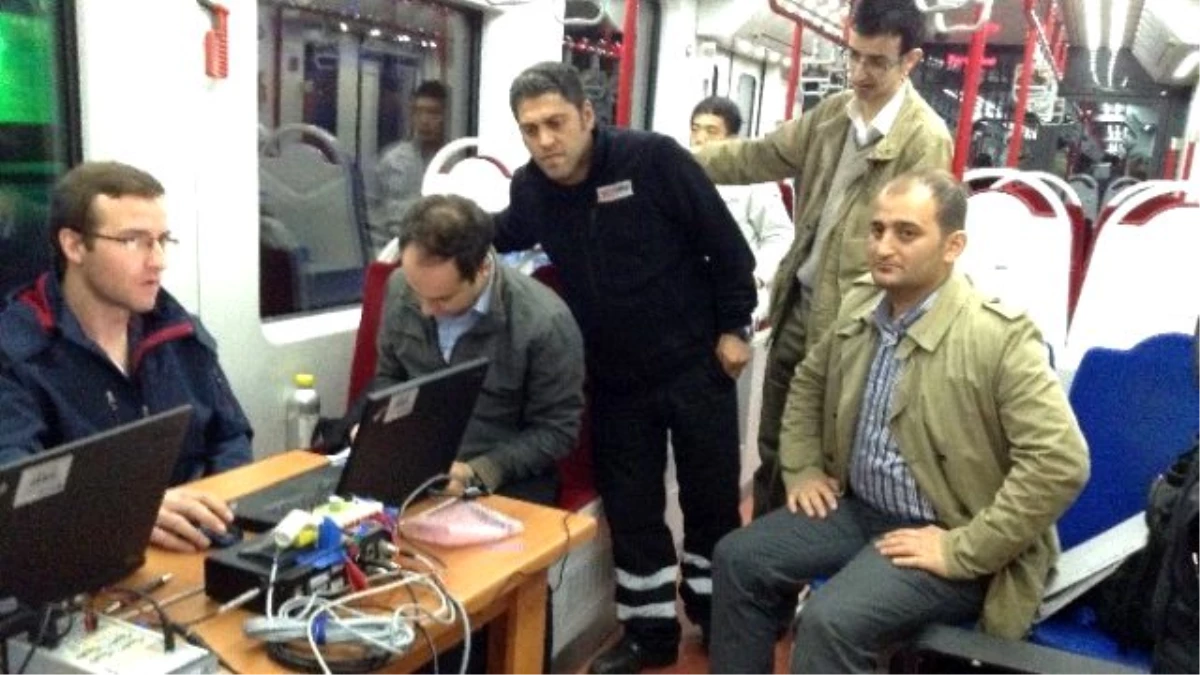 Samulaş Cnr Tramvaylarında Fren Testi Yaptı