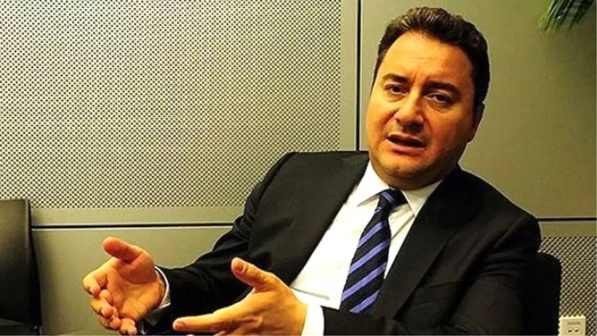 Ali Babacan: Türkiye Hukuk Alanında İtibar Kaybetti