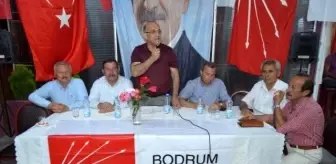 CHP Bodrum Konacık Mahallesinde Konuştu