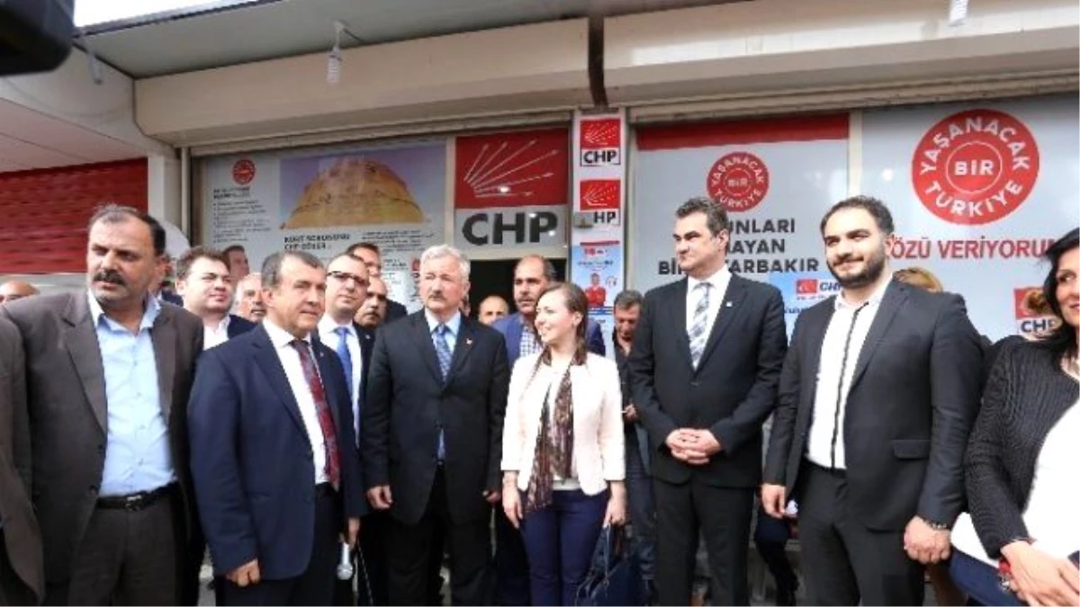CHP Diyarbakır\'da Seçim Bürosu Açtı