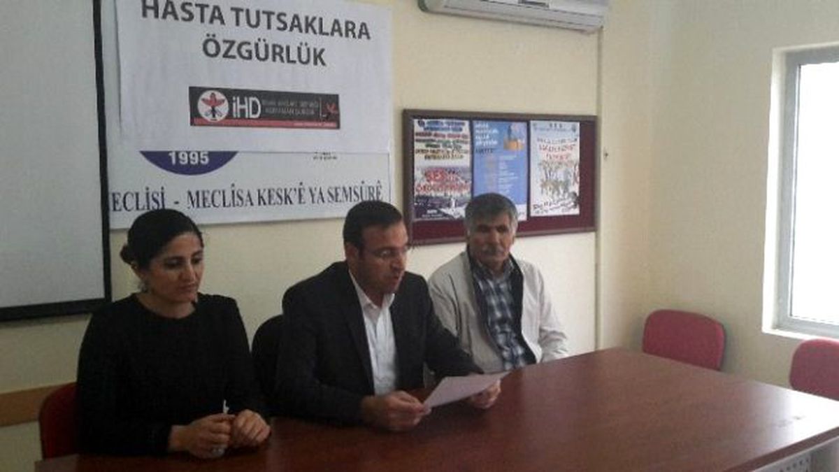 İhd, "Hasta Tutuklu ve Hükümlüler Özgür Bırakılsın"
