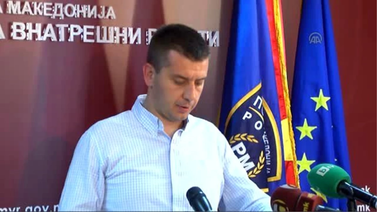 Makedonya\'daki Silahlı Çatışma - İçişleri Bakanlığı Sözcüsü Kotevski