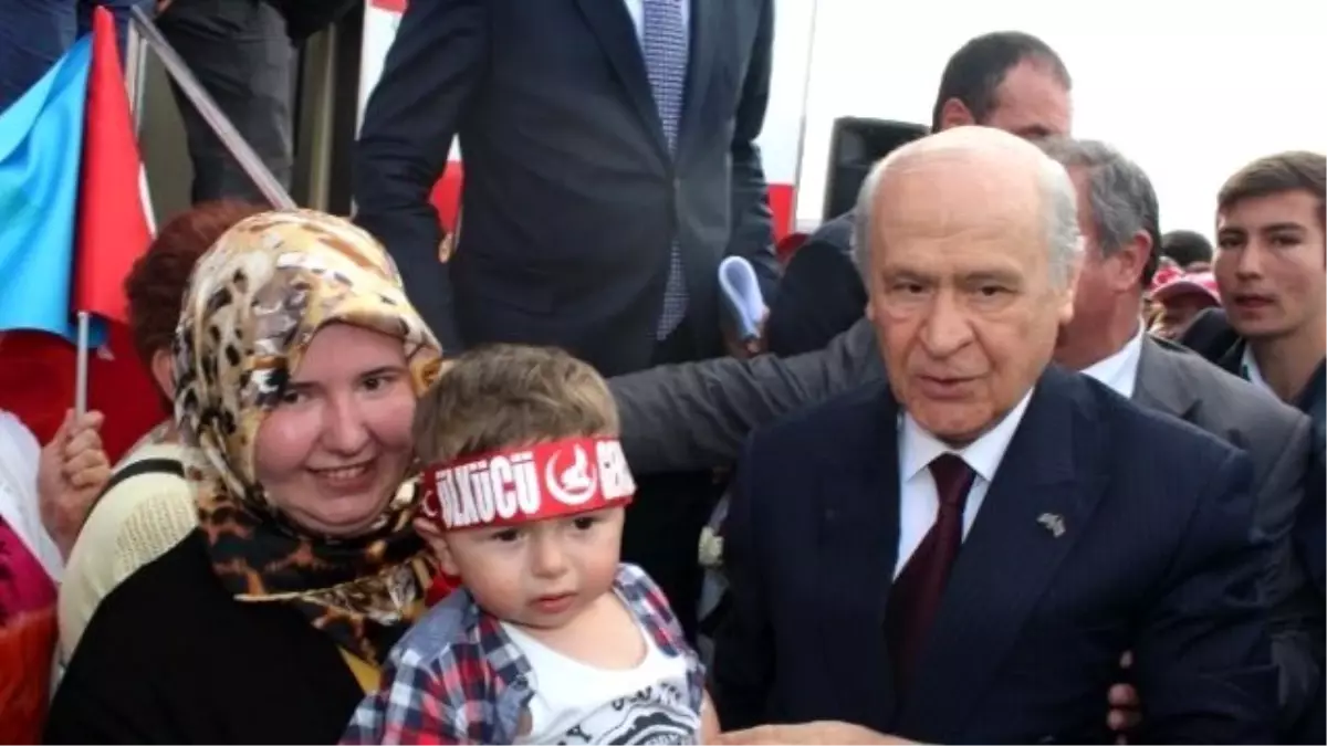 MHP Genel Başkanı Bahçeli İzmir\'de (2)