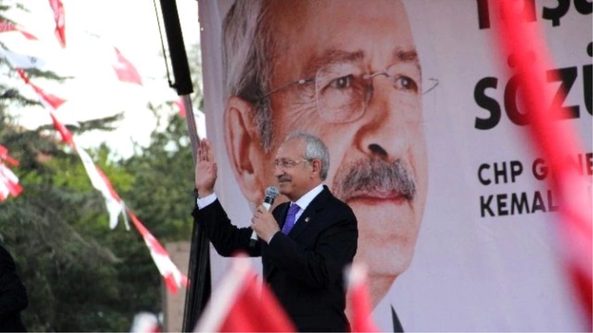 CHP Lideri Kılıçdaroğlu Çorum\'da