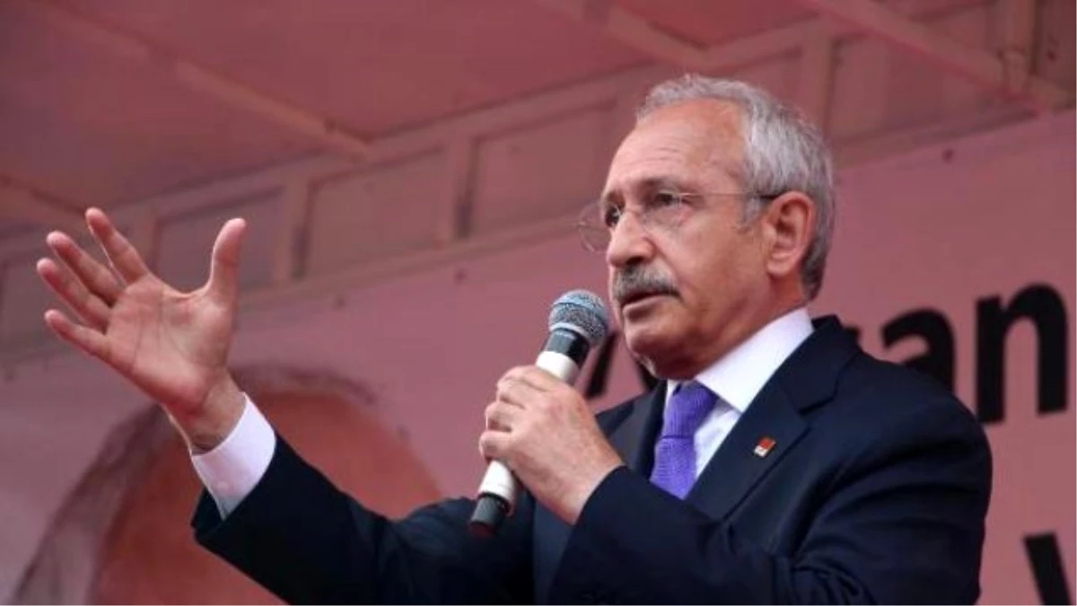 Kılıçdaroğlu: Türkiye\'nin Huzuru İçin 4 Yıl Süre Verin (2)