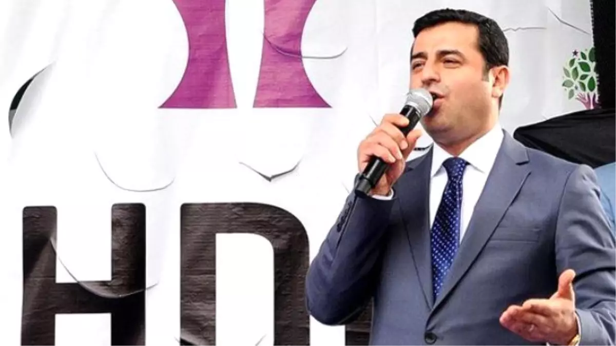 Selahattin Demirtaş: Kenan Evren\'in Cenazesine Katılmayacağız