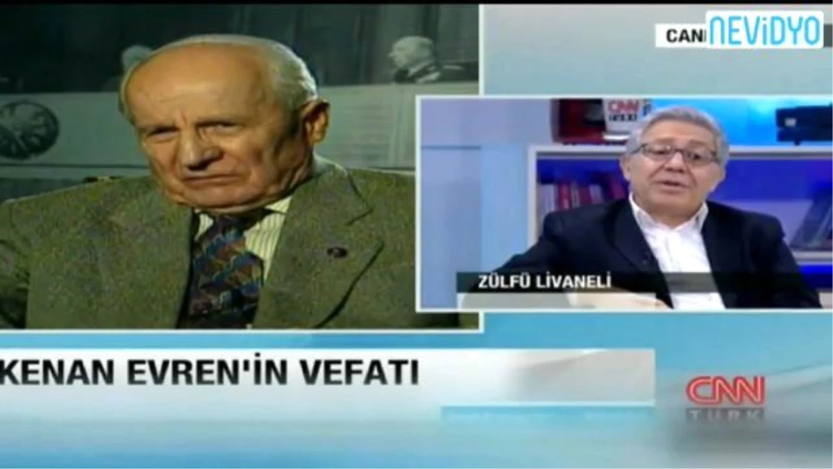 Zülfü Livaneli\'den Kenan Evren Yorumu