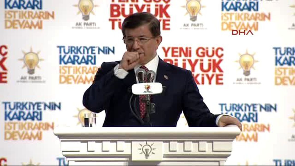 2davutoğlu, AK Parti İstanbul İl Merkezi\'nde Konuştu