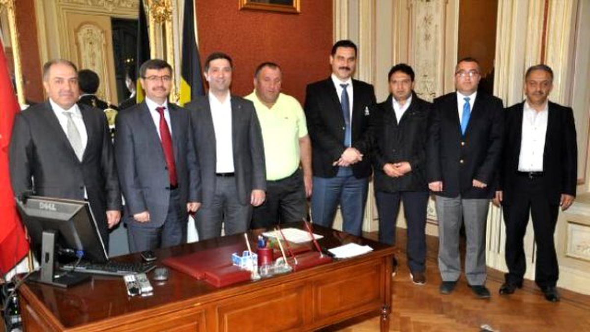 AK Parti İstanbul Milletvekili Adayından Belçika Diyanet Vakfı\'na Ziyaret