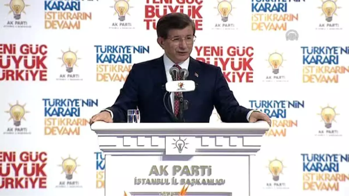 Davutoğlu: "7 Haziran\'da İnşallah Güzel Bir Zaferi Hep Beraber Yaşayalım"