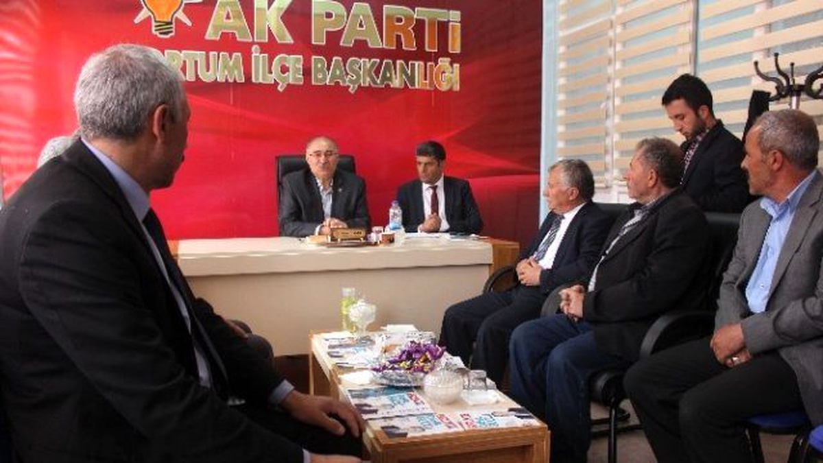 Yılmaz, Tortum\'da Destek Turunda