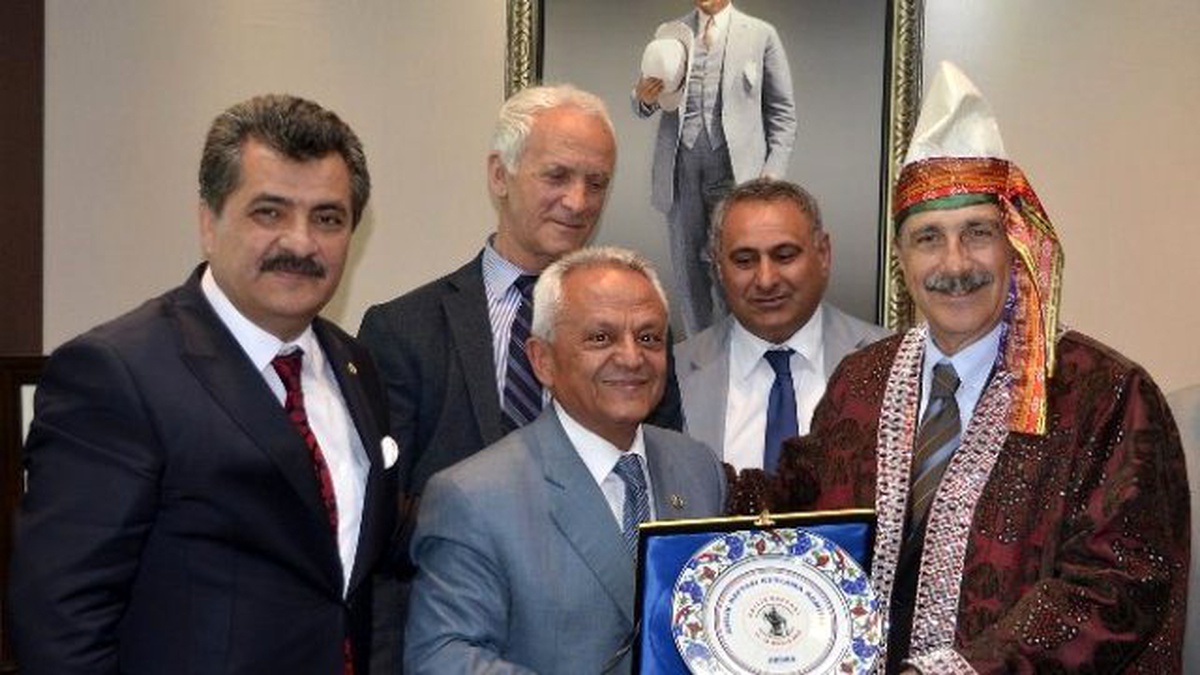 Ahilik Komitesi Başkan Ataç\'ı Ziyaret Etti
