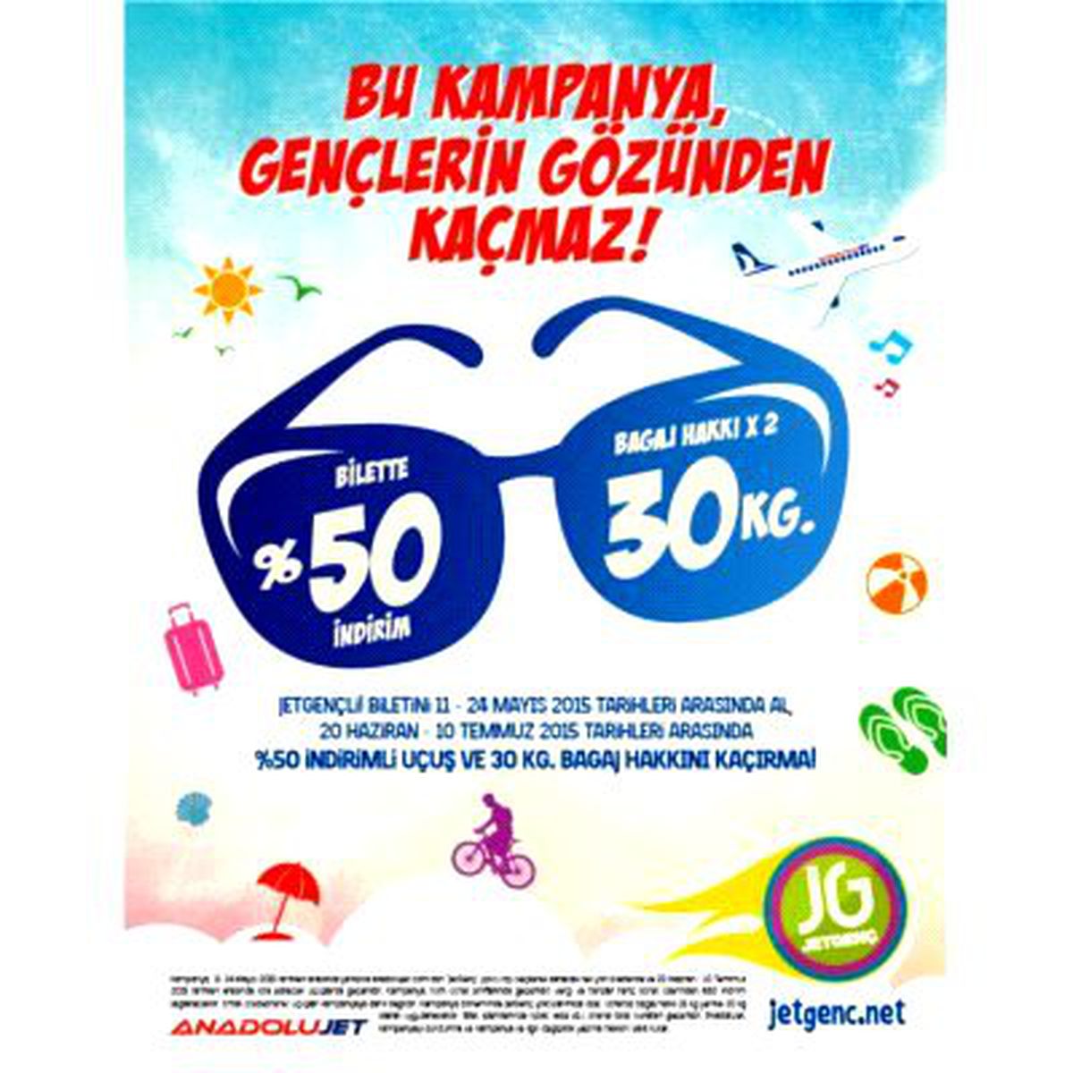 Anadolujet\'in Jetgenç Fırsatları Devam Ediyor