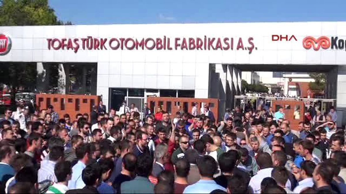 Bursa - İşçilerden Sendikayı Protesto Eylemi
