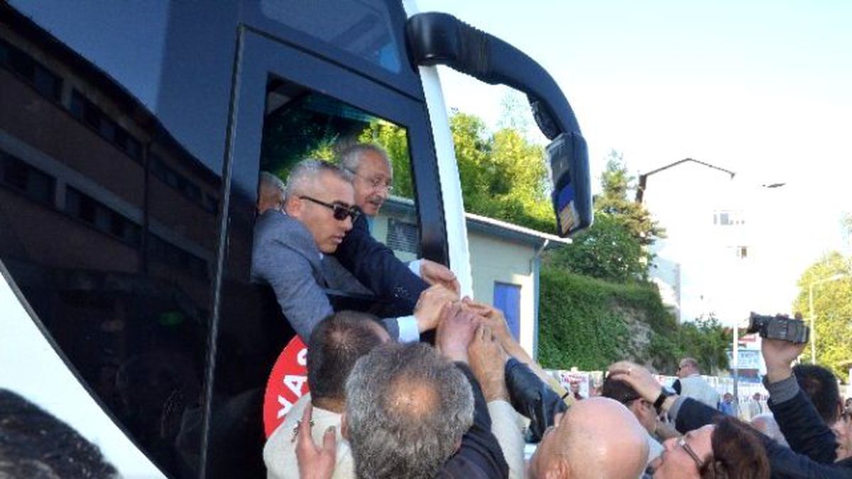 CHP Genel Başkanı Kılıçdaroğlu Zonguldak\'ta