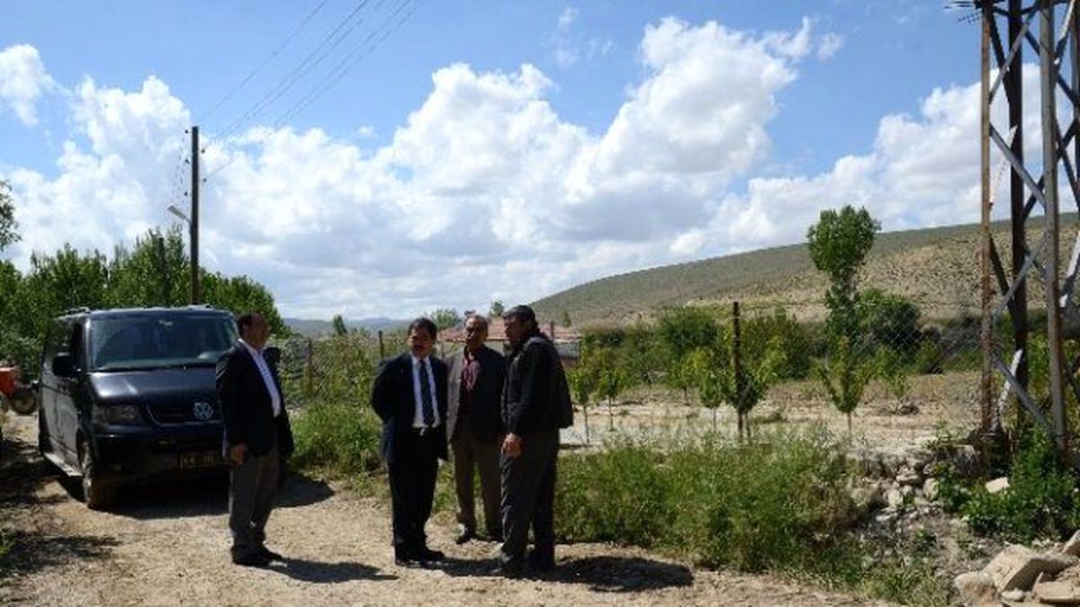 Darende\'de Bahçe ve Tarım Arazileri Sular Altında Kaldı
