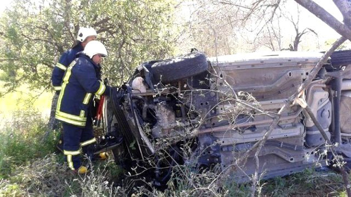Direksiyon Hakimiyetini Kaybeden Araç Takla Attı: 1 Yaralı