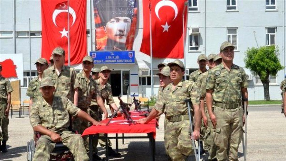 Engelli Vatandaşlar Askerlik Yemini Etti