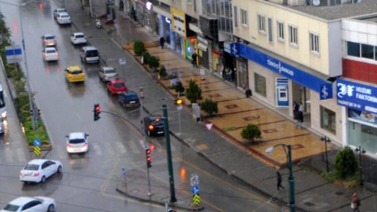 Gaziantep\'te Yağmur ve Dolu Etkili Oldu