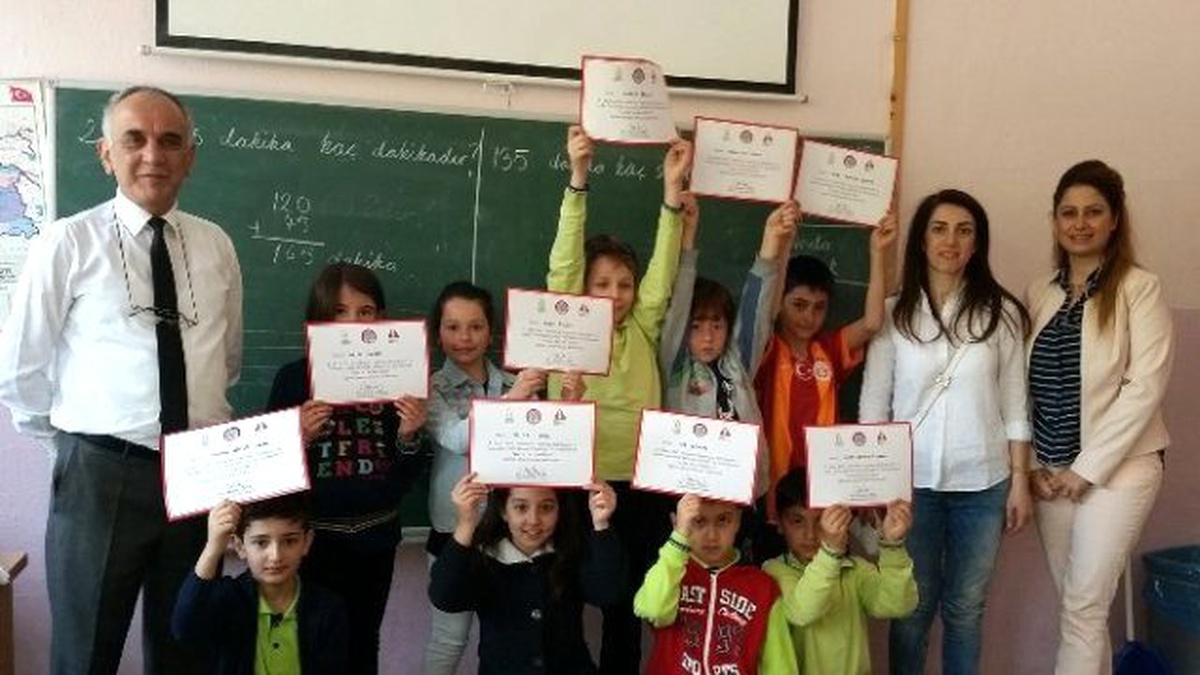 Gıda Dedektifleri Minikler Sertifikalarını Aldı