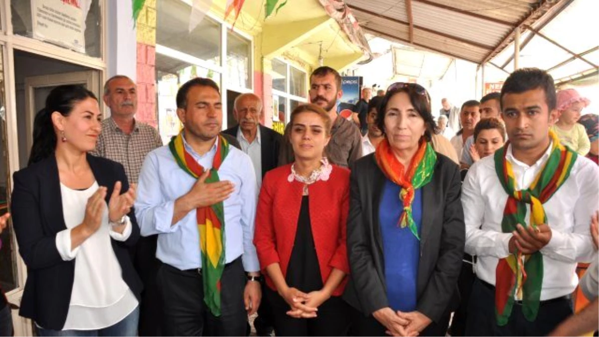 HDP Hasankeyf Seçim Lokali Açıldı