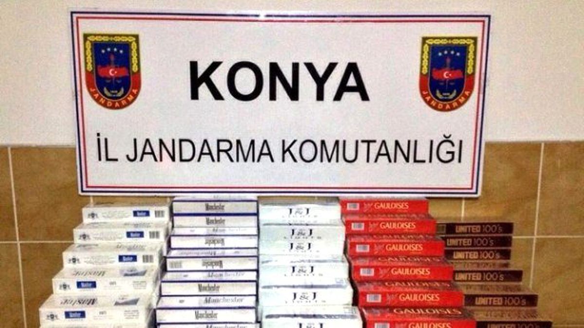 Konya\'da Kaçak Sigara ve Zeytinyağı Ele Geçirildi