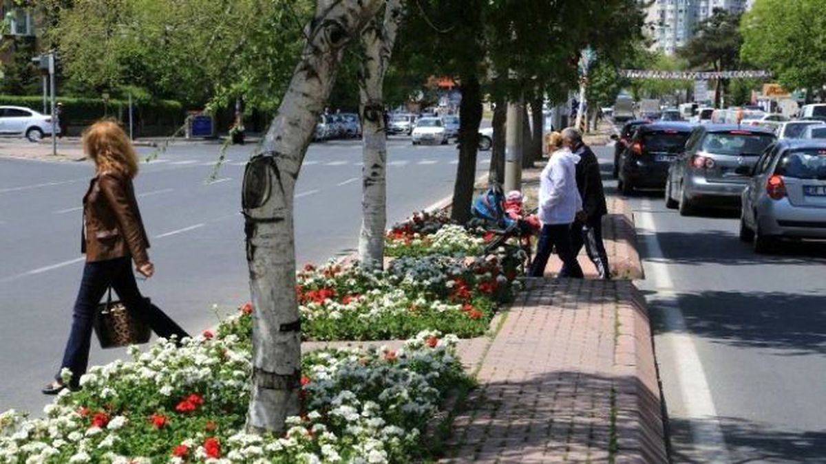 Melikgazi Şimdi Çiçek Bahçesi