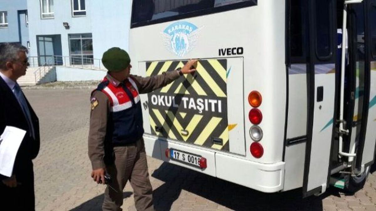 Okul Servislerine Denetim