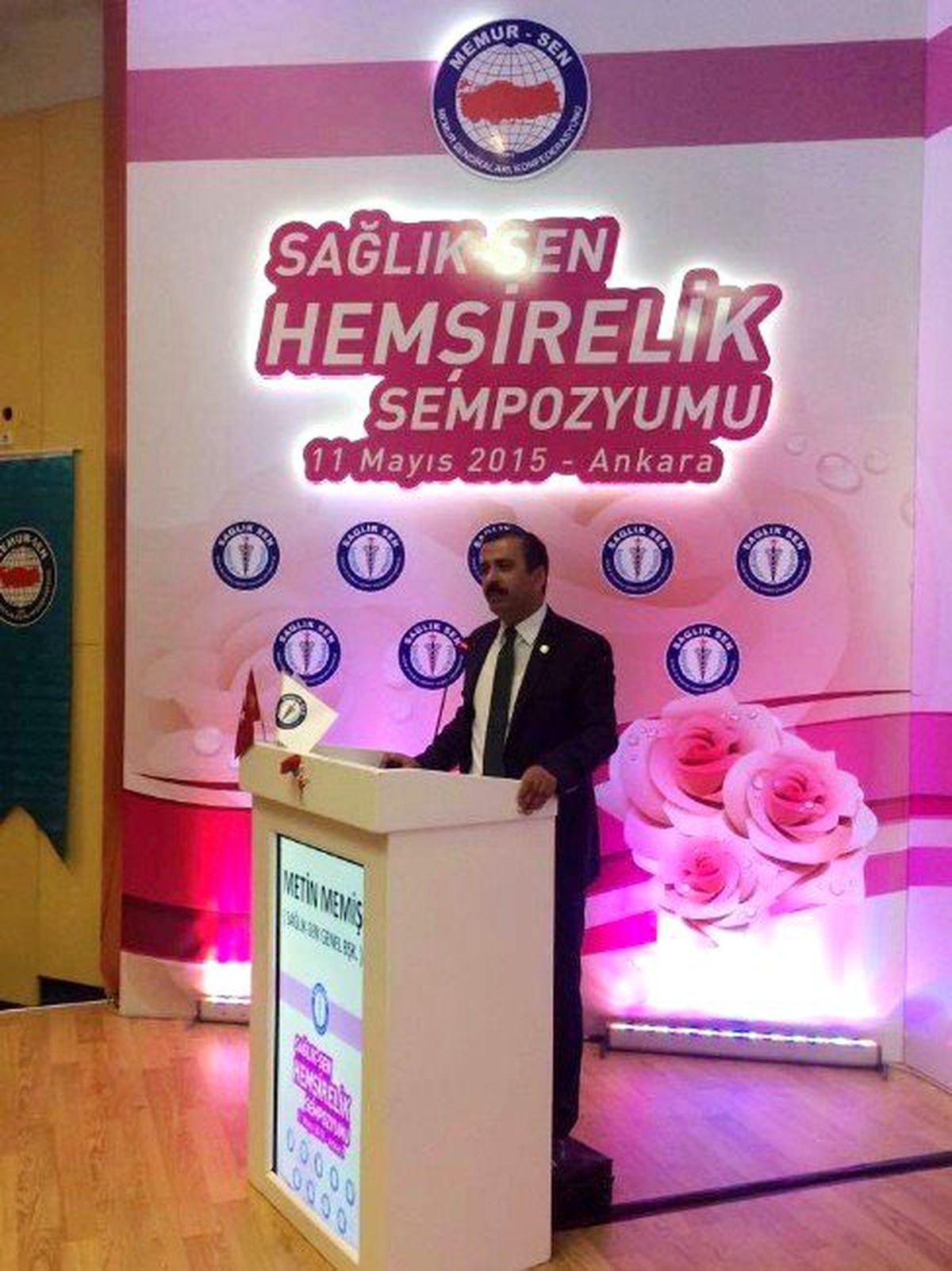 Sağlık-sen Genel Başkanı Memiş: "Hemşirelerimizin Sorunları Çözülmeli"