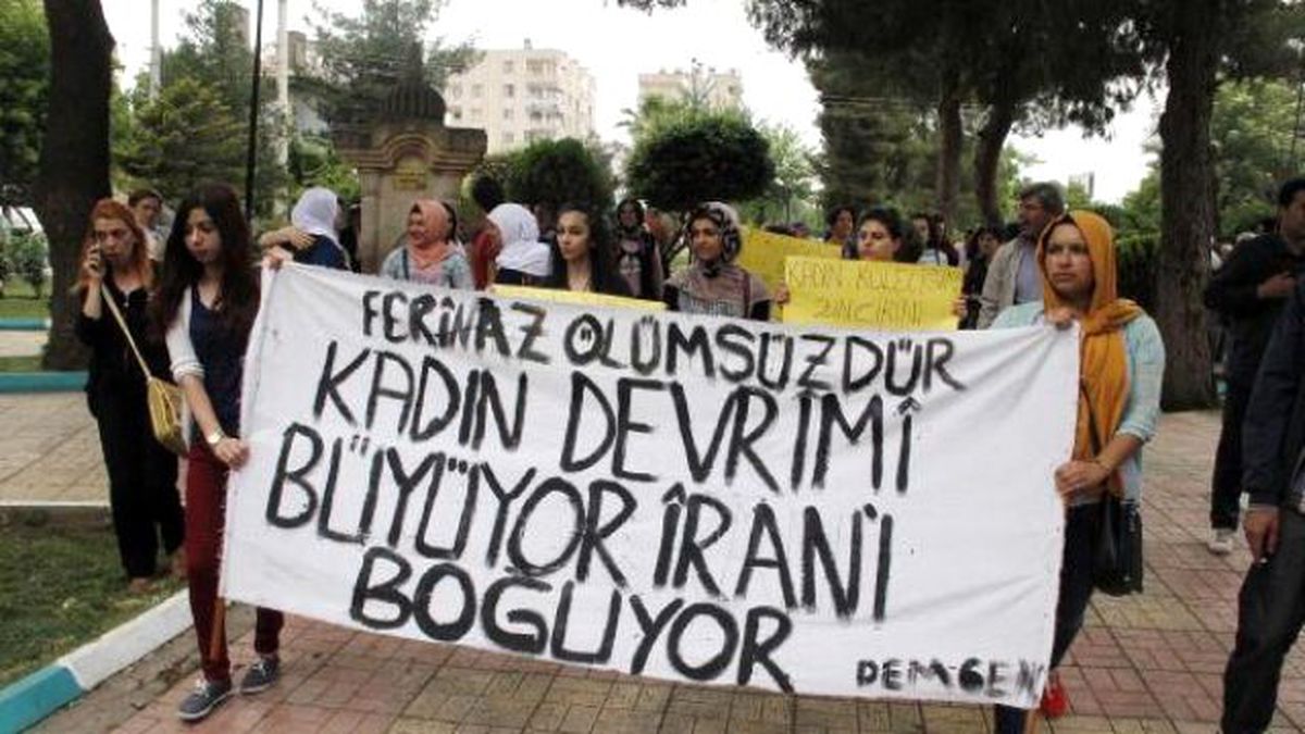 Şanlıurfa\'da Kadınlardan Zılgıtlı Yürüyüş