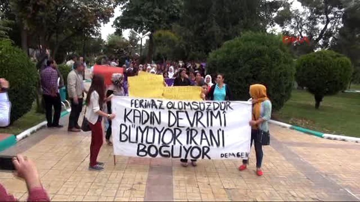 Şanlıurfa?da Kadınlardan Zılgıtlı Yürüyüş