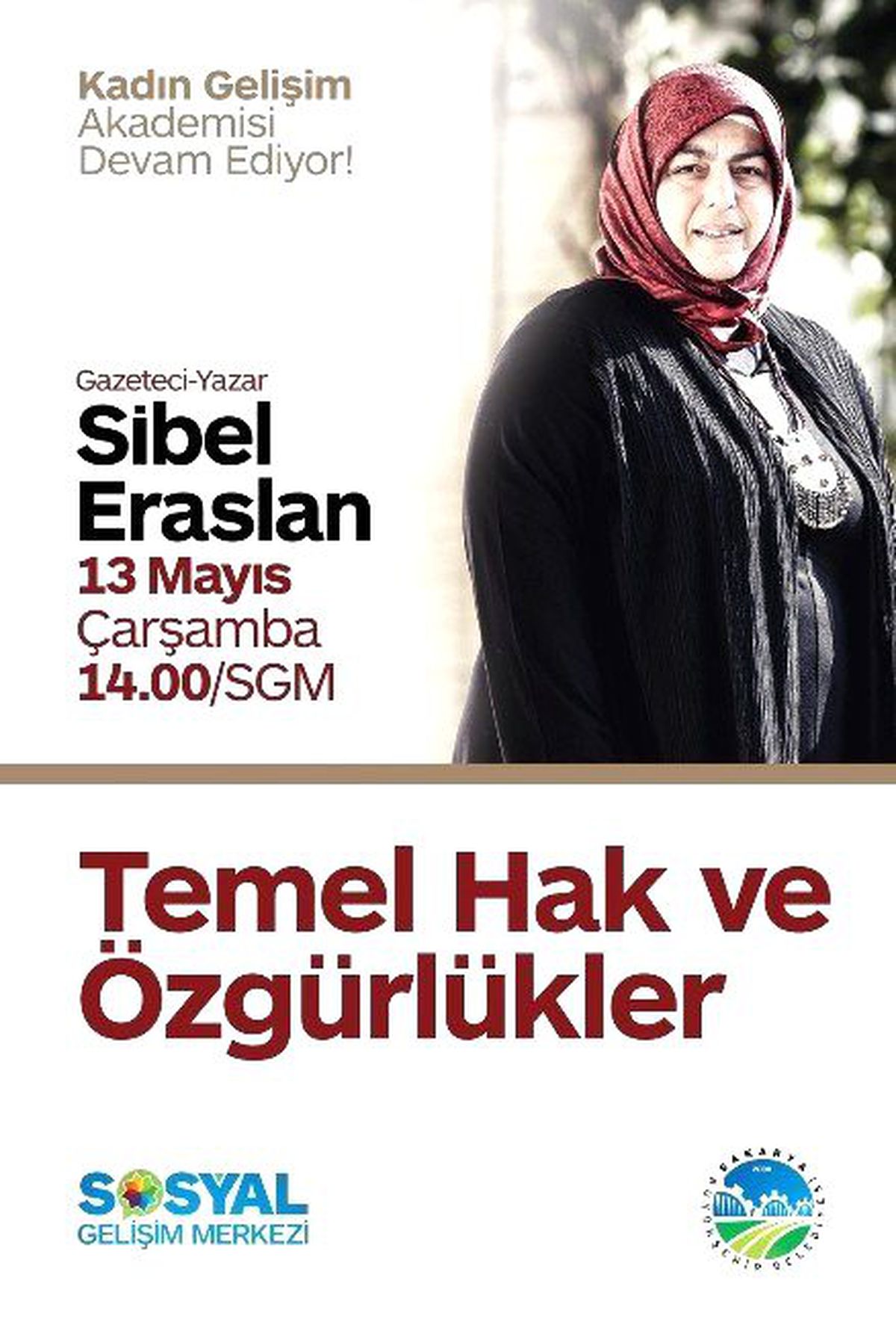 Sgm\'de Hak ve Özgürlükler Konuşulacak