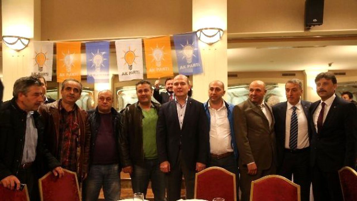 Soylu, Servis Şoförleri ile Kahvaltıda Buluştu