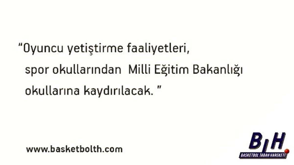 Tbf Başkanlığına Yeni Aday