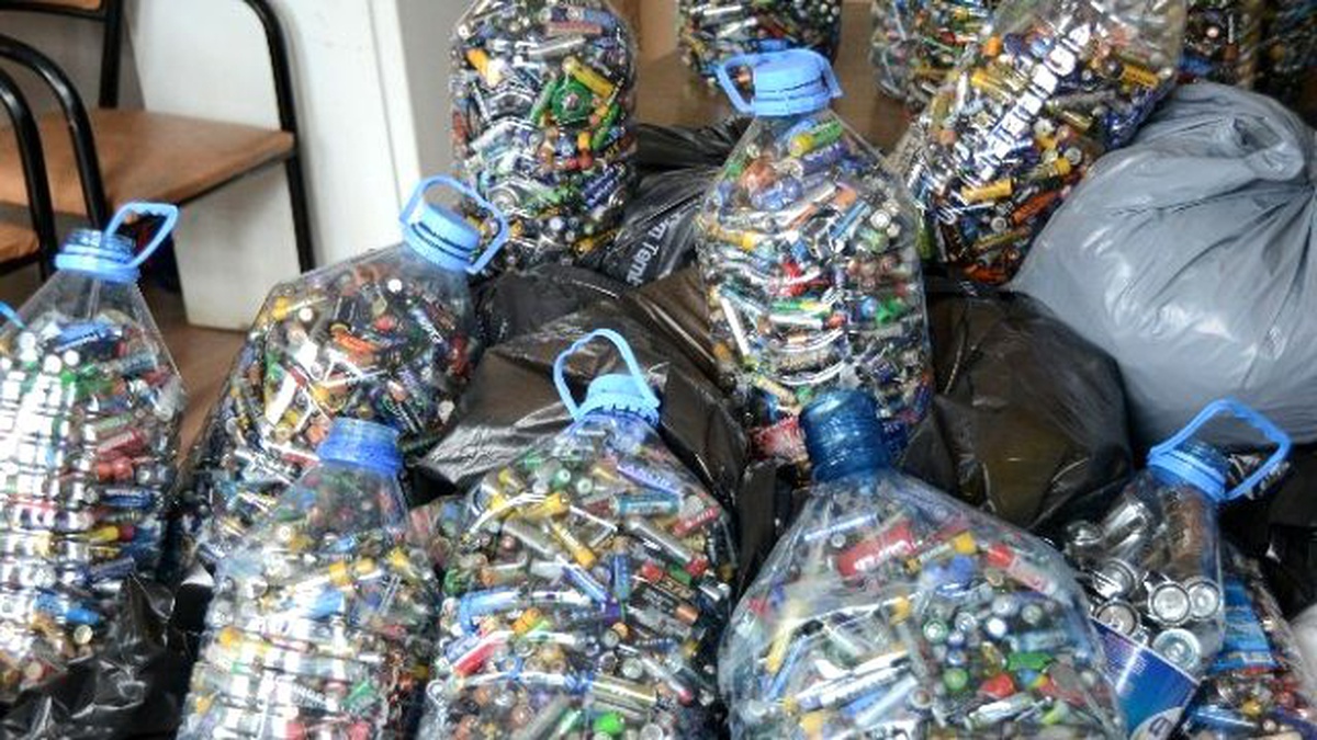 Tokat\'ta 2 Ton Atık Pil Toplandı