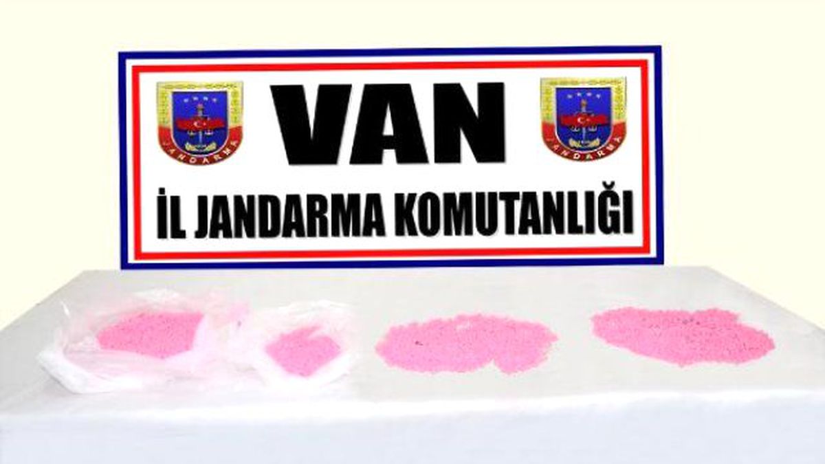Van\'da Uyuşturucu Hap Operasyonu: 1 Tutuklama