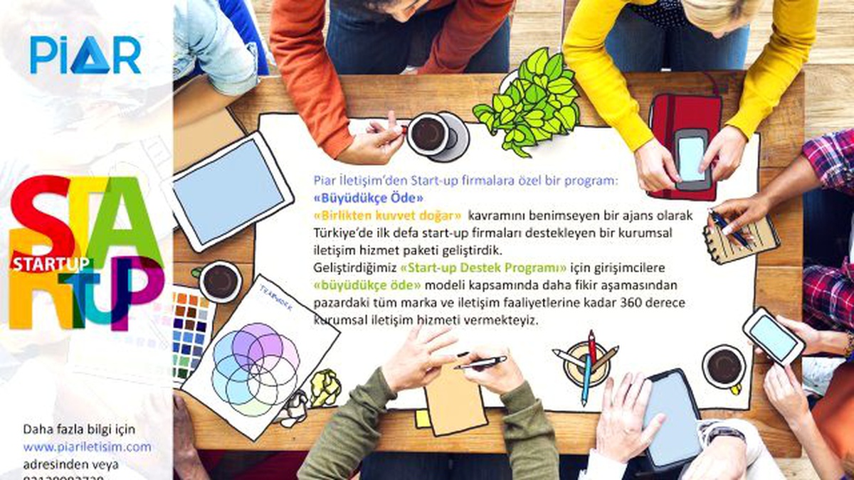 Yeni Kurulan Şirketler Start-Up Destek Programıyla Etkili İletişim Sağlıyor