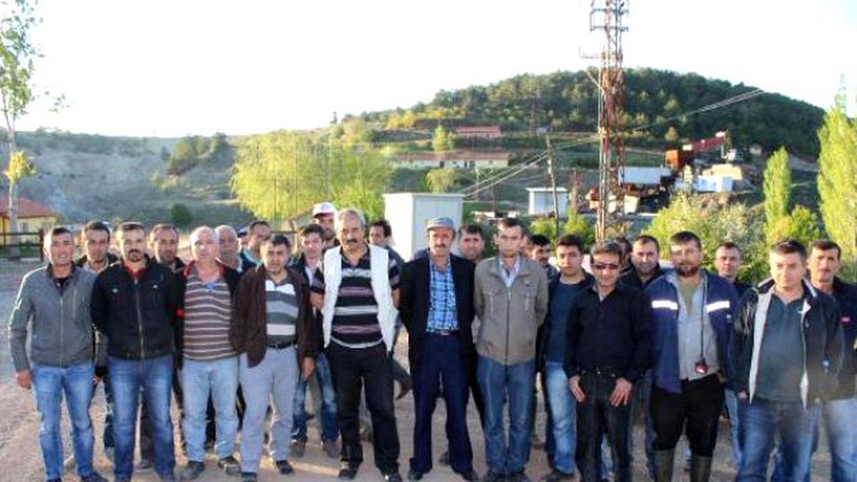 5 Aydır Paralarını Alamayan Maden İşçileri İş Bıraktı