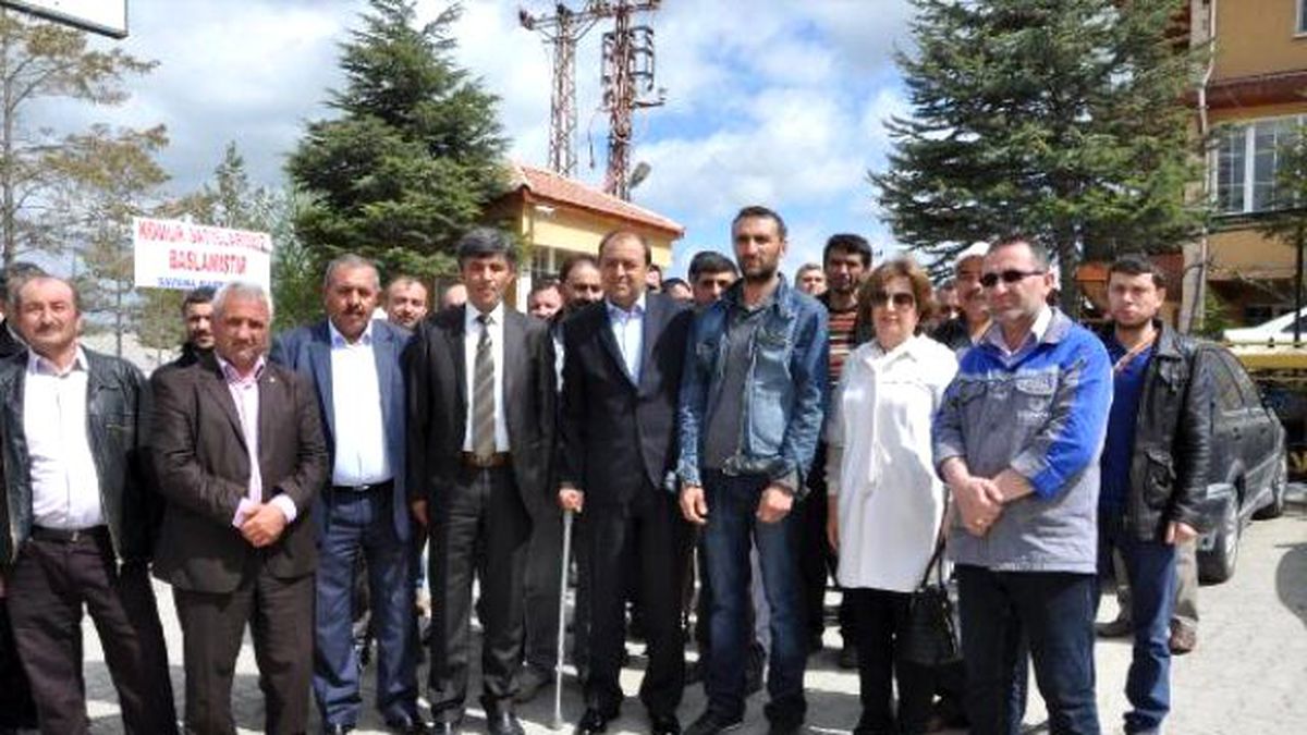 7 Aydan Bu Yana Ücret Alamayan Maden İşçiler, İş Bırakma Eylemi