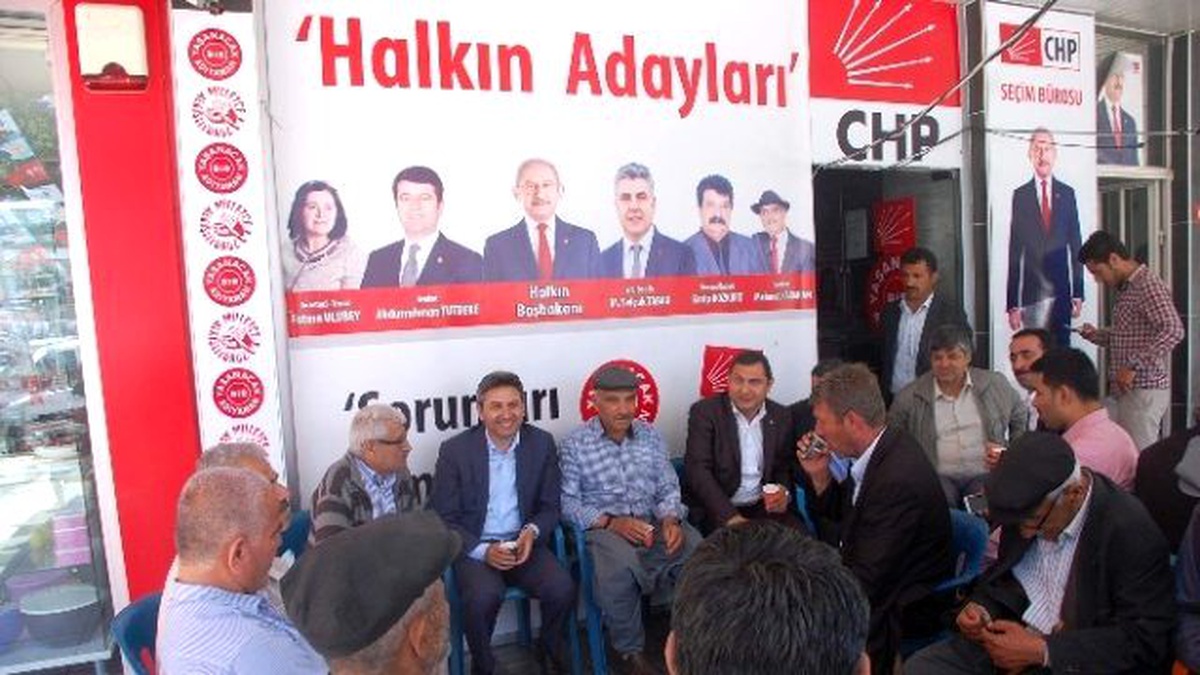AK Parti\'li Aydın, CHP Seçim Bürosu\'nu Ziyaret Etti