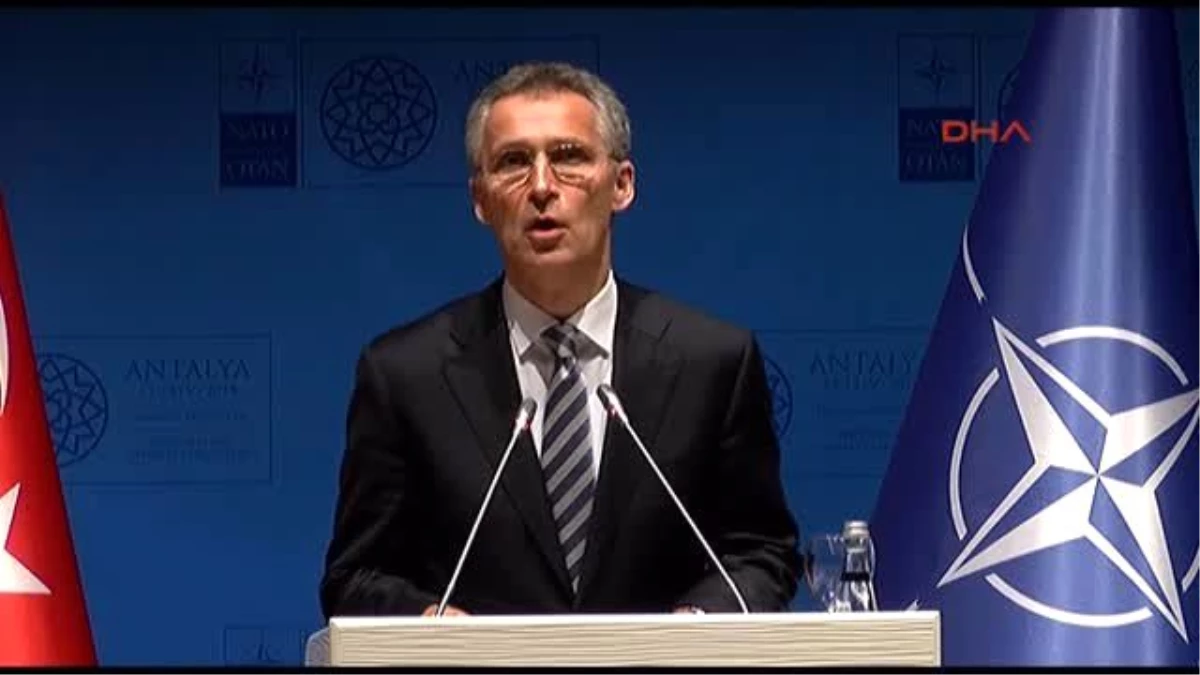 Antalya - NATO Zirvesinde Rusya\'ya Sert Kınama