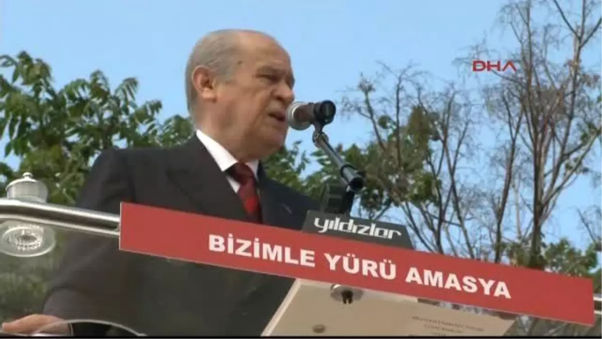 Bahçeli : Bize Şeref Dersi Vermek Davutoğlu'nun Harcı Değil - 3