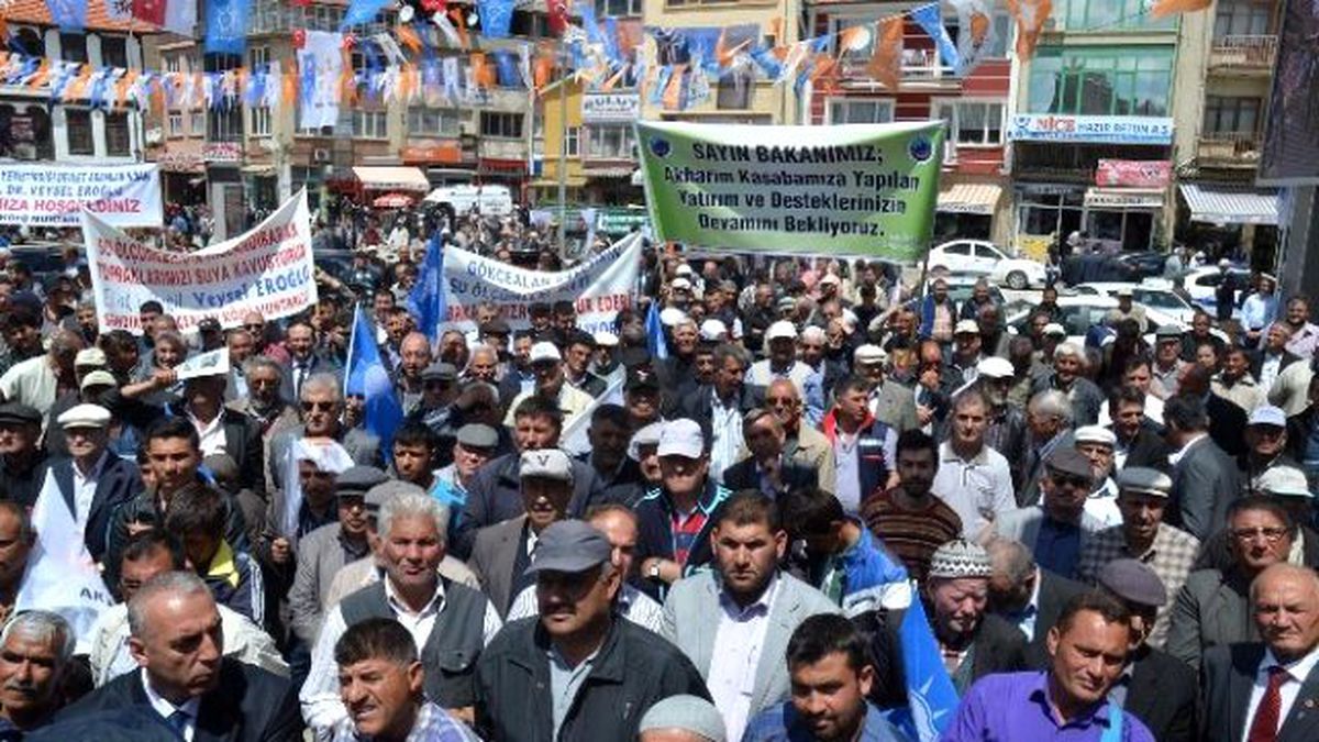 Bakan Eroğlu\'nun Afyonkarahisar\'daki Seçim Çalışmaları
